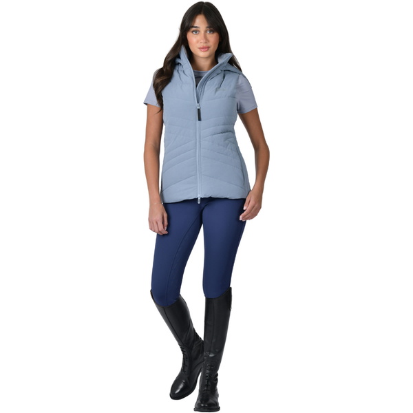 2026 WeatherBeeta Womens Insulated Vest 1028840006 - Bluestone